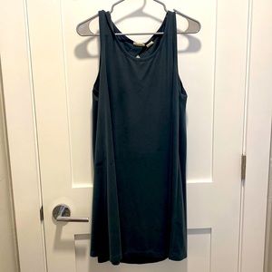 Sigrid Olsen dark teal dress